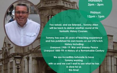 Liverpool History with Tommy Allen- new workshops